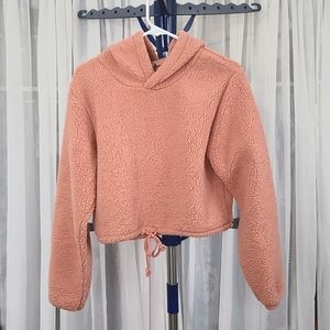 Wild Fable Fleece Crop Hoody.